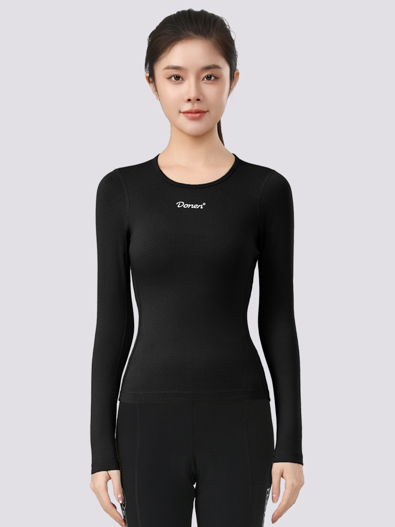 Women's Cycling Base Layer - Black
