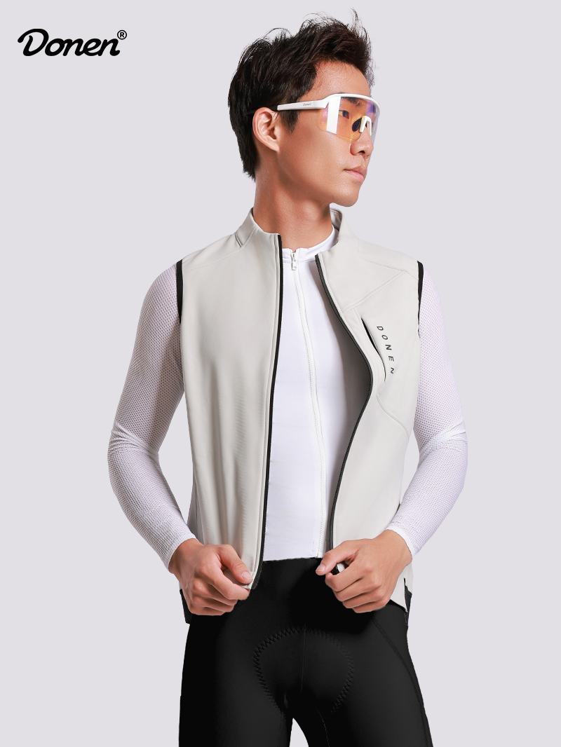 Tuodun Windproof Vest - Off-White