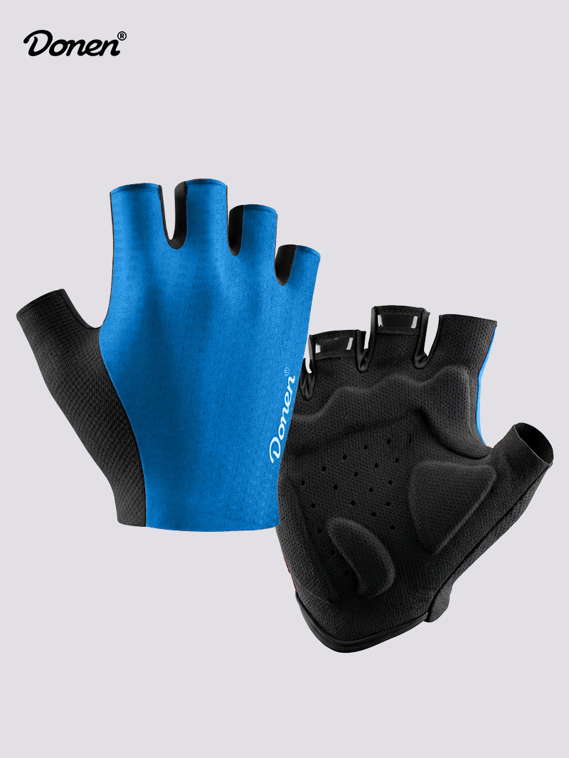 GL002专业短指手套-蓝色