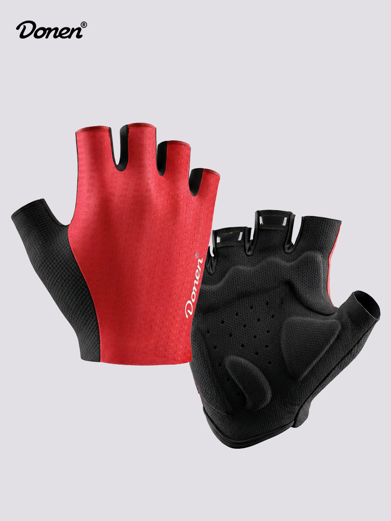 GL002专业短指手套-红色