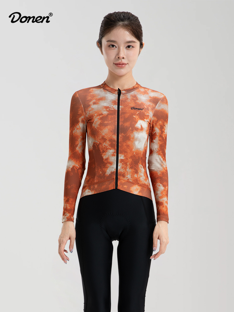 Floral Fleece Long Sleeve Jersey